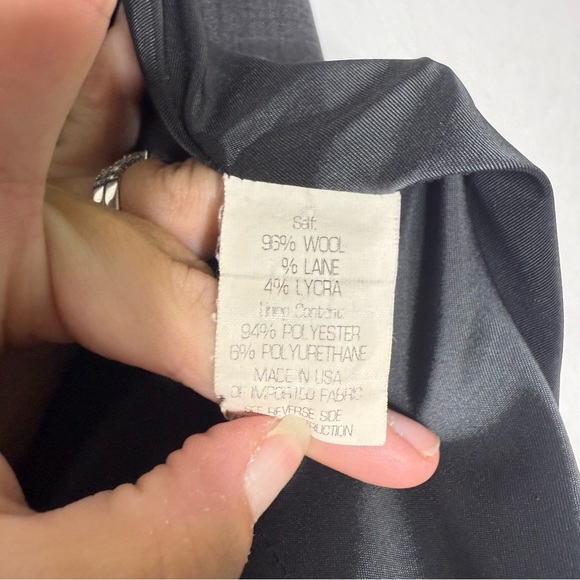 Theory Tailor Gabe B One-Button Blazer in Heather Barley – Size 6 - Picture 8 of 8